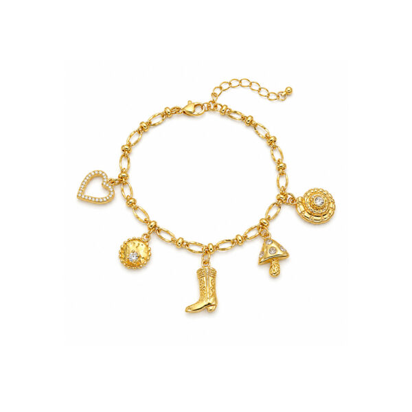 Pulsera dorada Gia de ZYRAL