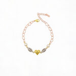 Pulsera tres oros Mara de ZYRAL