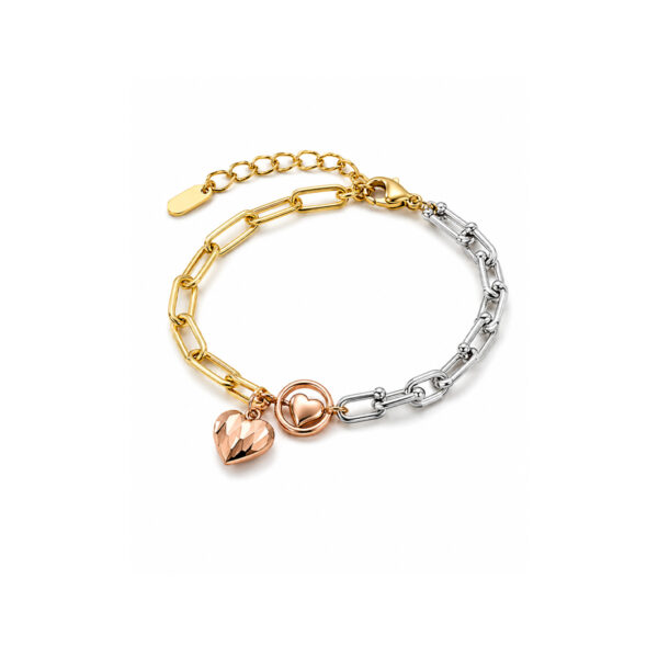 Pulsera tres oros Hestia de ZYRAL