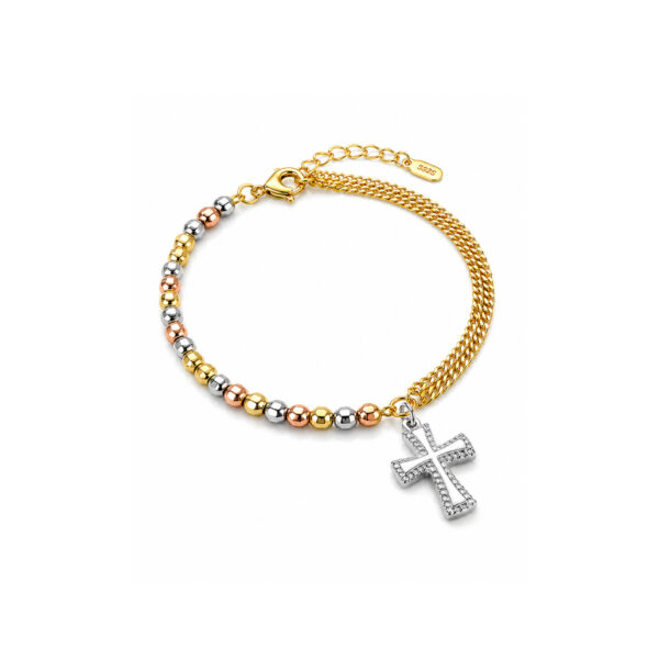 Pulsera tres oros Julienne de ZYRAL