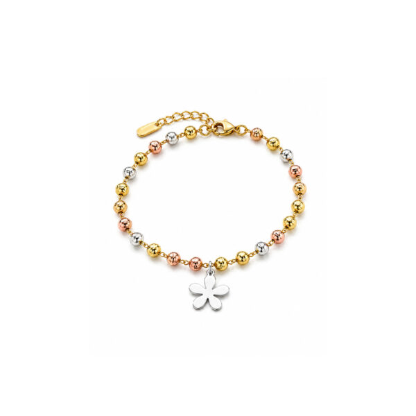 Pulsera tres oros Kalina de ZYRAL
