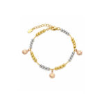 Pulsera tres oros Leda de ZYRAL