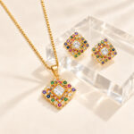 Set dorado Dalia de ZYRAL