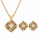 Set dorado Dalia de ZYRAL